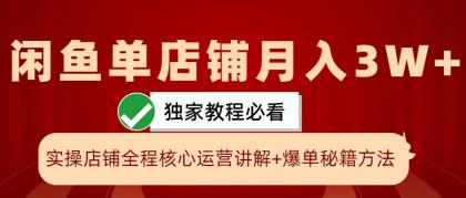 闲鱼单店铺月入3W+实操展示,爆单核心秘籍,一学就会-颜夕资源网-第19张图片 闲鱼单店铺月入3W+实操展示,爆单核心秘籍,一学就会-颜夕资源网-第19张图片