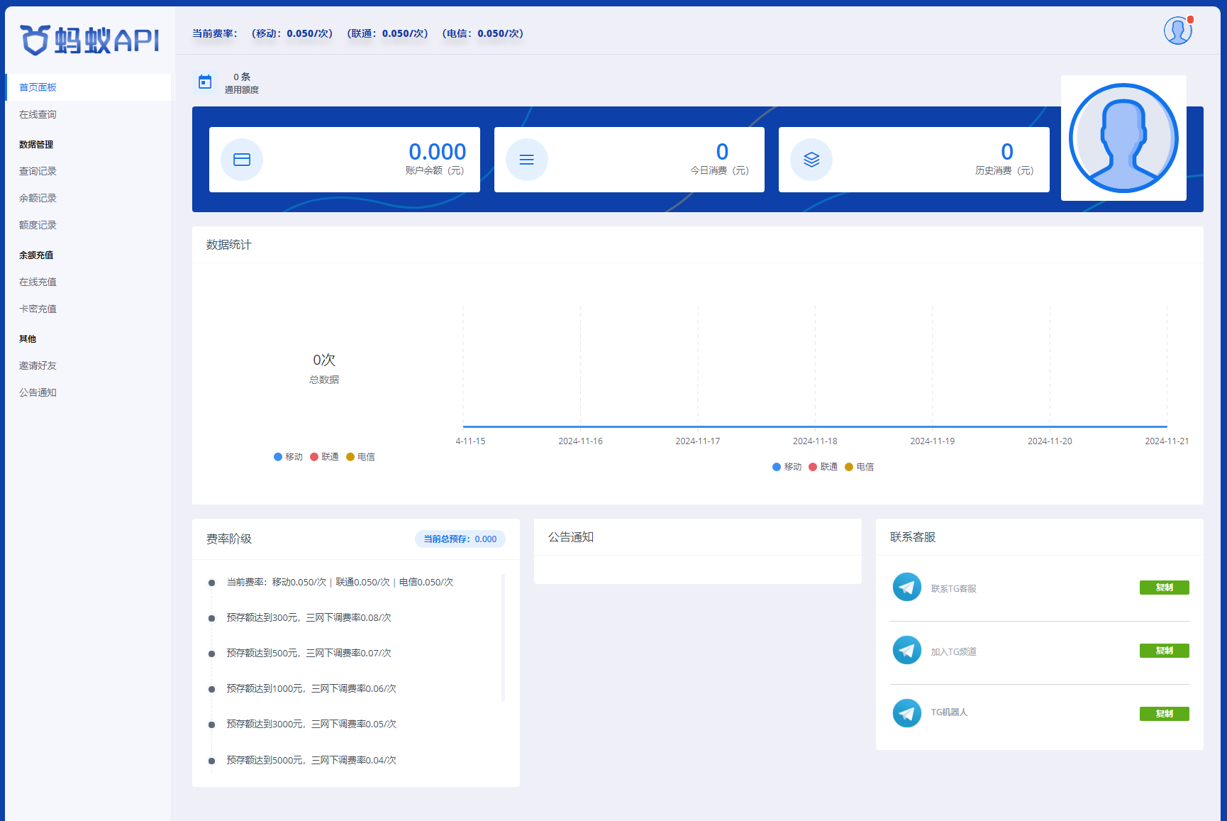 全新三网话费余额查询API系统源码 Thinkphp全开源 附教程-颜夕资源网-第18张图片