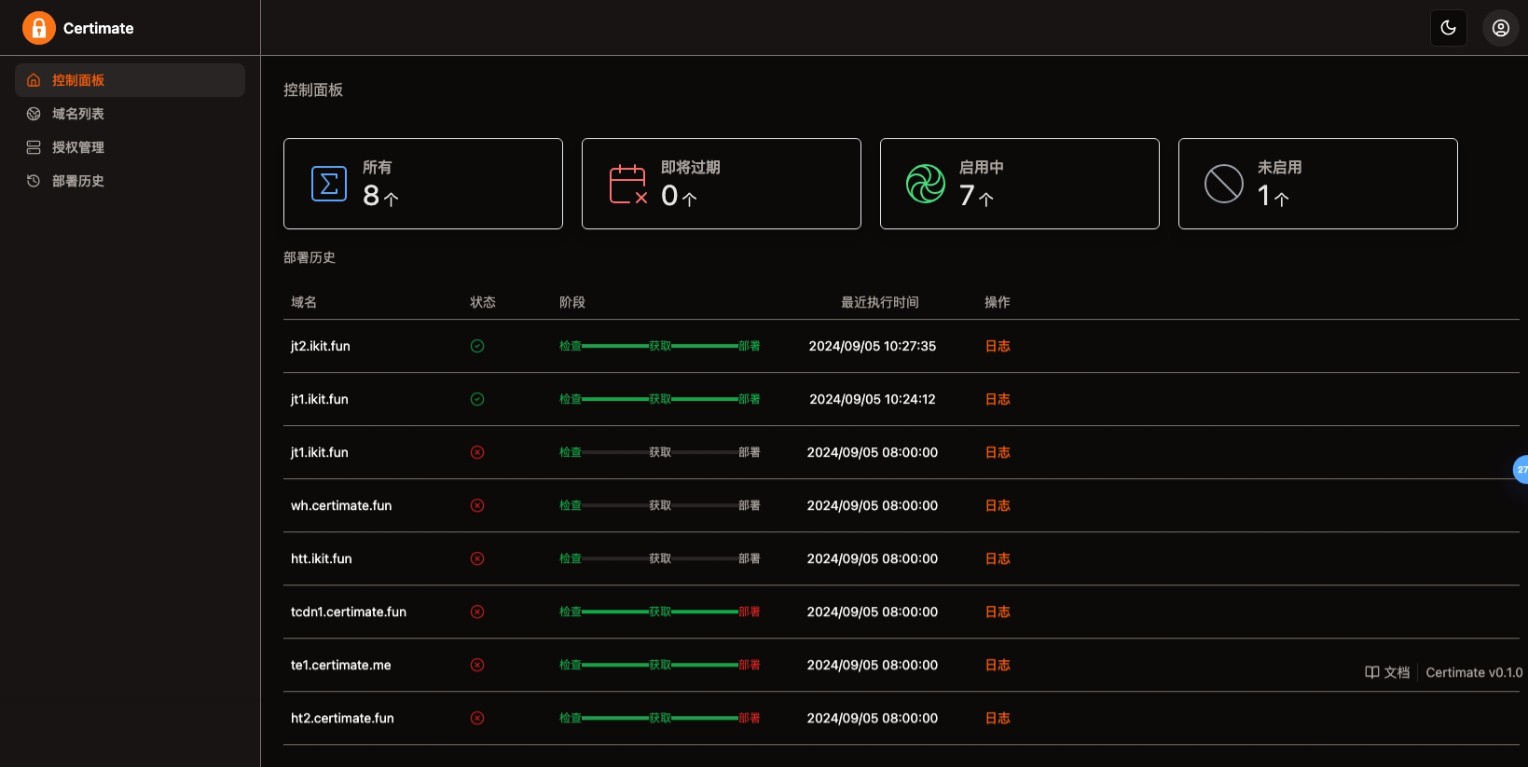 SSL证书管理系统工具网站源码,自动申请、部署SSL证书,并在证书即将过期时自动续期-颜夕资源网-第18张图片 SSL证书管理系统工具网站源码,自动申请、部署SSL证书,并在证书即将过期时自动续期-颜夕资源网-第18张图片