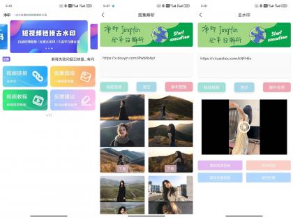 净印短视频去水印工具-图集一件解析-颜夕资源网-第19张图片 净印短视频去水印工具-图集一件解析-颜夕资源网-第19张图片