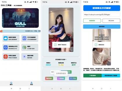 GULL工具箱-视频去水印/网盘解析下载等-颜夕资源网-第19张图片 GULL工具箱-视频去水印/网盘解析下载等-颜夕资源网-第19张图片