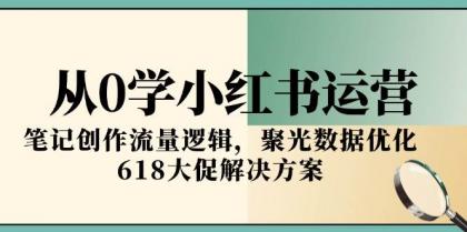 从0学小红书运营,笔记创作流量逻辑,聚光数据优化,618大促解决方案-颜夕资源网-第19张图片 从0学小红书运营,笔记创作流量逻辑,聚光数据优化,618大促解决方案-颜夕资源网-第19张图片