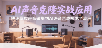 AI声音克隆实战应用,快速掌握声音采集到AI语音合成技术全流程-颜夕资源网-第19张图片 AI声音克隆实战应用,快速掌握声音采集到AI语音合成技术全流程-颜夕资源网-第19张图片