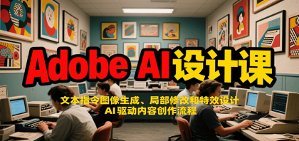 Adobe AI设计课:文本指令图像生成、局部修改和特效设计,AI驱动内容创作流程-颜夕资源网-第19张图片 Adobe AI设计课:文本指令图像生成、局部修改和特效设计,AI驱动内容创作流程-颜夕资源网-第19张图片