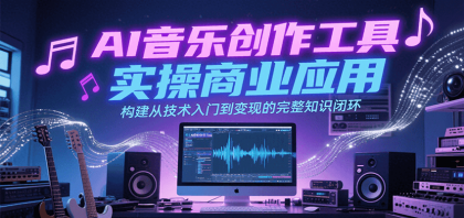 AI音乐创作工具实操商业应用,构建从技术入门到变现的完整知识闭环-颜夕资源网-第19张图片 AI音乐创作工具实操商业应用,构建从技术入门到变现的完整知识闭环-颜夕资源网-第19张图片