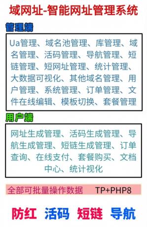 域网址-智能网址管理系统v6.0防红活码导航-颜夕资源网-第19张图片 域网址-智能网址管理系统v6.0防红活码导航-颜夕资源网-第19张图片