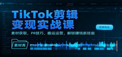 TikTok剪辑变现实战课:素材获取,PR技巧,搬运运营,解锁赚钱新技能-颜夕资源网-第19张图片 TikTok剪辑变现实战课:素材获取,PR技巧,搬运运营,解锁赚钱新技能-颜夕资源网-第19张图片