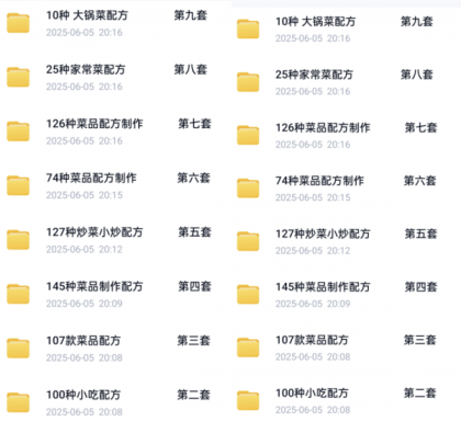 700种中式快餐技术配方大锅菜盒饭炒菜外卖配方各种食材调料配比-颜夕资源网-第20张图片 700种中式快餐技术配方大锅菜盒饭炒菜外卖配方各种食材调料配比-颜夕资源网-第20张图片