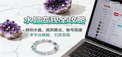 水晶小红书起号课:辨别水晶,规则算法,账号搭建,多平台模板,引流变现-颜夕资源网-第19张图片 水晶小红书起号课:辨别水晶,规则算法,账号搭建,多平台模板,引流变现-颜夕资源网-第19张图片