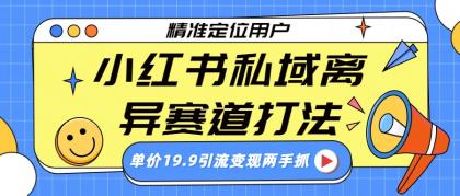 小红书私域离异赛道打法,精准定位,单价19.9引流变现两手抓-颜夕资源网-第18张图片 小红书私域离异赛道打法,精准定位,单价19.9引流变现两手抓-颜夕资源网-第18张图片