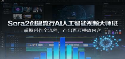 Sora2创建流行AI人工智能视频大师班,掌握创作全流程,产出百万播放内容-颜夕资源网-第19张图片 Sora2创建流行AI人工智能视频大师班,掌握创作全流程,产出百万播放内容-颜夕资源网-第19张图片