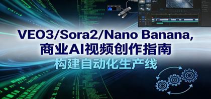 VEO3/Sora2/Nano Banana商业AI视频创作指南,构建自动化生产线-颜夕资源网-第19张图片 VEO3/Sora2/Nano Banana商业AI视频创作指南,构建自动化生产线-颜夕资源网-第19张图片