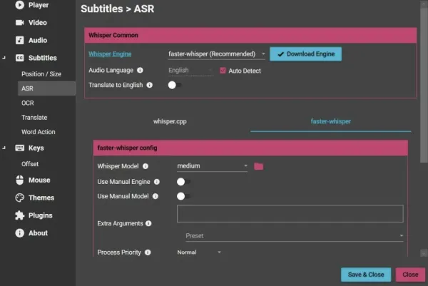 AI字幕生成播放器 LLPlayer 0.2.2-颜夕资源网-第20张图片 AI字幕生成播放器 LLPlayer 0.2.2-颜夕资源网-第20张图片