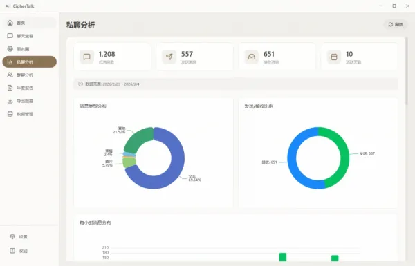 密语 CipherTalk-2.2.10,一款现代化的微信聊天记录查看与分析工具-颜夕资源网-第20张图片 密语 CipherTalk-2.2.10,一款现代化的微信聊天记录查看与分析工具-颜夕资源网-第20张图片
