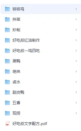【全套卤肉熟食配方】,感兴趣的可以看看-颜夕资源网-第19张图片 【全套卤肉熟食配方】,感兴趣的可以看看-颜夕资源网-第19张图片