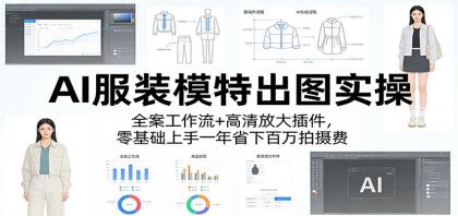 AI服装模特出图实操:全案工作流+ 高清放大插件,零基础上手一年省下百万拍摄费-颜夕资源网-第19张图片 AI服装模特出图实操:全案工作流+ 高清放大插件,零基础上手一年省下百万拍摄费-颜夕资源网-第19张图片