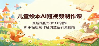 儿童绘本AI短视频制作课:豆包搭配即梦3.0创作,新手轻松制作经典童话引流视频-颜夕资源网-第19张图片 儿童绘本AI短视频制作课:豆包搭配即梦3.0创作,新手轻松制作经典童话引流视频-颜夕资源网-第19张图片