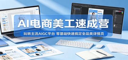 AI电商美工速成营：玩转主流AIGC平台，零基础快速搞定全品类详情页-颜夕资源网-第19张图片