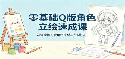 零基础Q版角色立绘速成课,从零掌握可爱角色造型与绘制技巧-颜夕资源网-第19张图片 零基础Q版角色立绘速成课,从零掌握可爱角色造型与绘制技巧-颜夕资源网-第19张图片