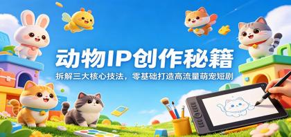 动物IP创作秘籍:拆解三大核心技法,零基础打造高流量萌宠短剧-颜夕资源网-第19张图片 动物IP创作秘籍:拆解三大核心技法,零基础打造高流量萌宠短剧-颜夕资源网-第19张图片